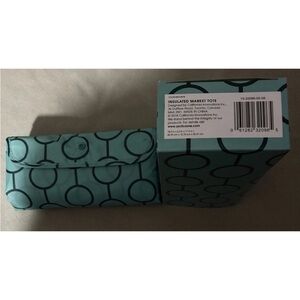 Stylish Teal Insulated Tote Bag